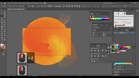 How To Design Vector Background In Adobe Illustrator Tutorial Youtube