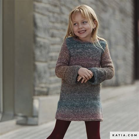 Dress Kids Autumn Winter Models And Patterns In 2020