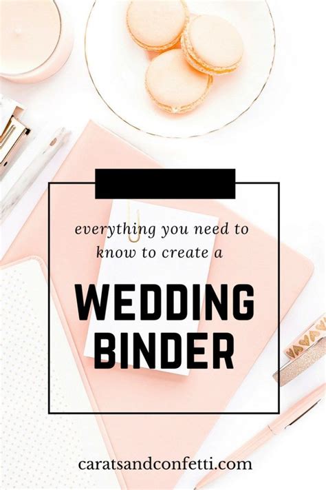 Everything You Need To Know To Create A Wedding Binder Wedding Binder Wedding Planner Binder