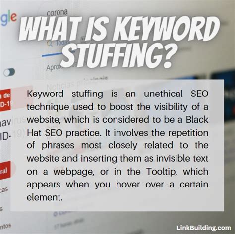 What Is Keyword Stuffing And How Does It Relate To Link Building
