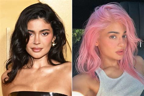 Kylie Jenner’s Pink Hair Makes A Comeback In New Barbiecore Selfies ‘remember Me’
