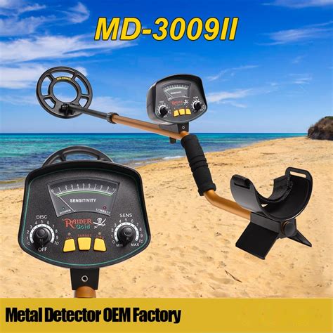 Deep Underground Metal Detector Md3009ii Hunter Gold Digger Metal