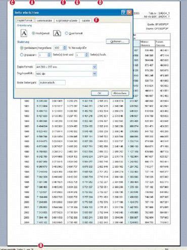 Tabellen definieren spalten vordefinieren kopf, körper und fuß einer tabelle definieren weitere informationen. Excel-Tabellen perfekt ausdrucken - PC-WELT