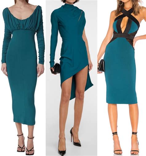 What Color Shoes To Wear With A Teal Dress 8 Teal Dress Outfit Ideas Teal Dress Outfit