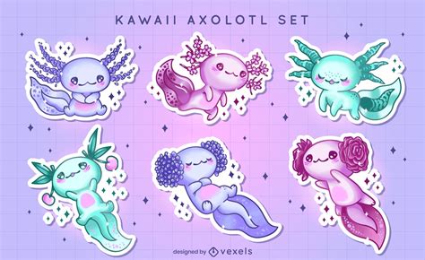 Embellishments Scrapbooking Axolotl Clipart Designs Axolotl Cut File