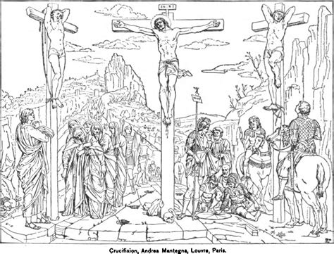 Jesus Crucifixion Coloring Pages at GetColorings.com | Free printable colorings pages to print