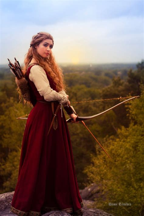 Lilwen The Warrior Mulher Guerreira Vestido Medieval Vestuário Medieval