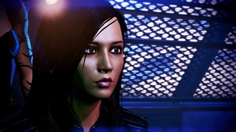 Mass Effect 3 Samantha Traynor Space Chess Match With Long Hair Mod Youtube