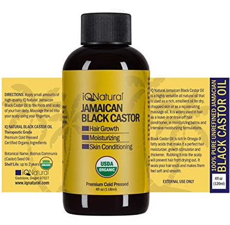 No need to rinse out. Jamaican Black Castor Oil USDA Certified Organic for Hair ...