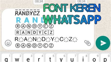 Cara membuat status whatsapp android. Cara Buat Font Keren Untuk WhatsApp Facebook dan Lainya