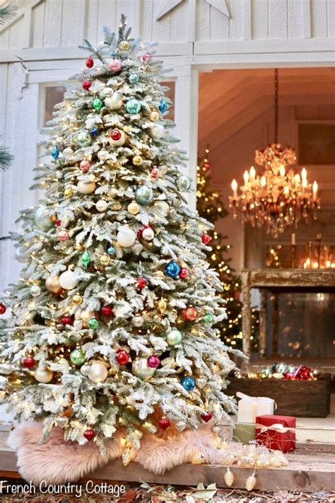 12 Ideas For Decor Under The Christmas Tree French Country Cottage
