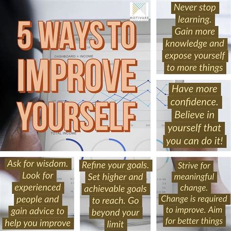 5 Ways To Improve Yourself Self Improvement Improve Yourself