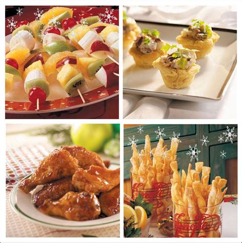 Healthy appetizers are not always easy to find at holiday parties. It's Written on the Wall: 24 Festive Christmas Appetizers ...