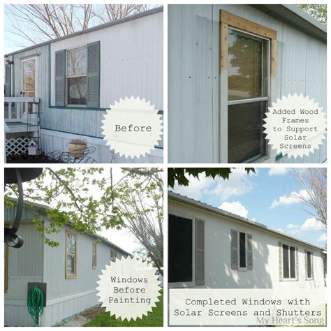 Mobile Home Exterior Makeovers Doors And Windows