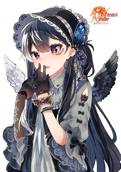 Cute Anime Girl Render By Nanavichan On Deviantart