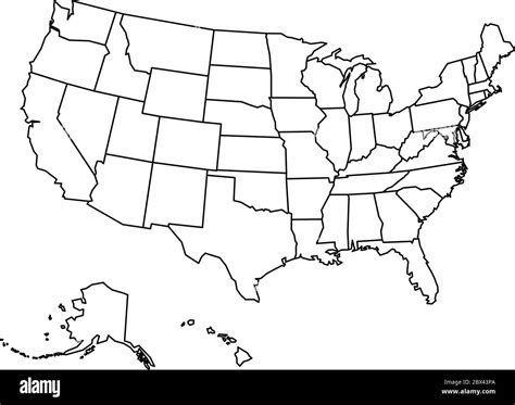 Vereinigte Staaten Karte Stockfotos Und Bilder Kaufen Alamy