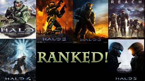 Ranking All The Halo Games Youtube