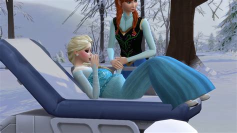 Pregnant Elsa Gives Birth A Funny Baby In Snow Youtube