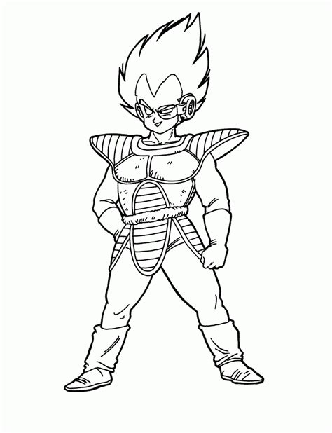Goku is believed to be the most powerful warrior on earth. Dragon Ball Coloring Pages - Best Coloring Pages For Kids