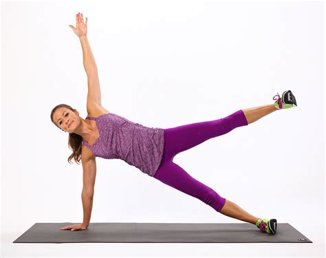 2 Side Plank With Leg Lift Right Side Your Arms And Abs Will