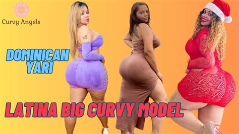 Dominican Yari Dominican American Curvy Fitness Model Influencer Instagram Glamour Star