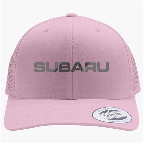 Subaru Logo Retro Trucker Hat Embroidered Customon
