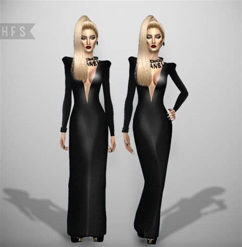 Sims 4 Leather Dress