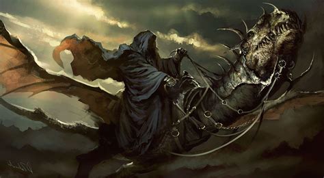 The Lord Of The Rings Fantasy Art Nazgûl Witchking Of Angmar