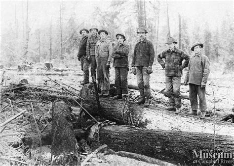 Logging Crew Campbell River Museum Online Gallery