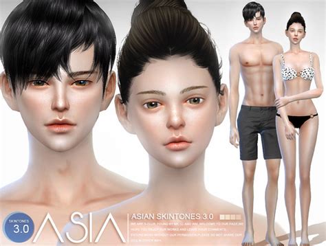 Efthy Simmer S Club Wmll Ts4 Asian Skintones30 All Age Skin Made By