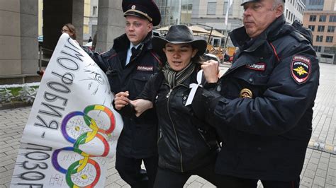 No Gay People In Sochi Mayor Claims Abc News