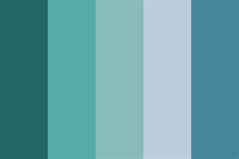 Seafoam Blue Color Palette