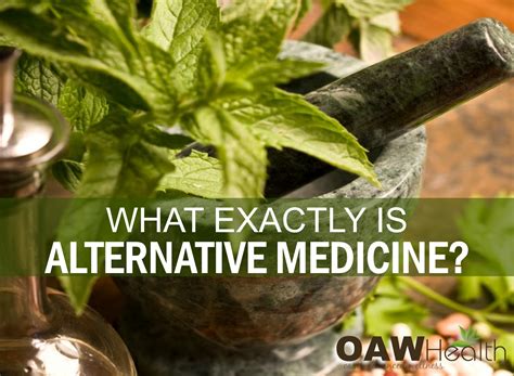 What Exactly Is Alternative Medicine