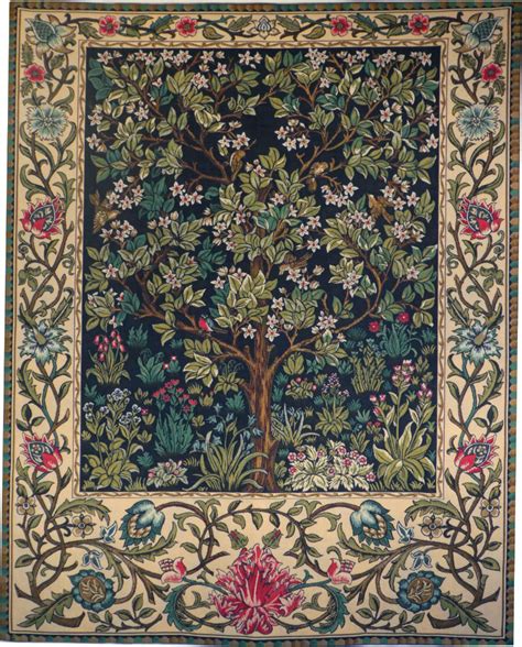 Tree Of Life Tapestry The Tapestry House Jacquard Woven Tapestries