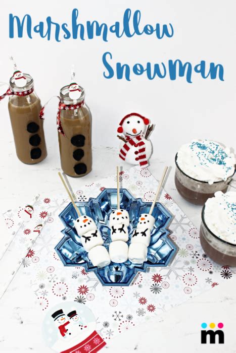 How To Make A Marshmallow Snowman Momskoop