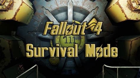 Fallout 4 Survival Mode Details Revealed Fextralife