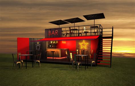 Bar In A Box Creative Spaces Shipping Container Conversion Specialists