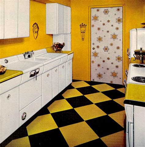 Six Kitchen Designs From 1953 Avco American Kitchens Retro Renovation