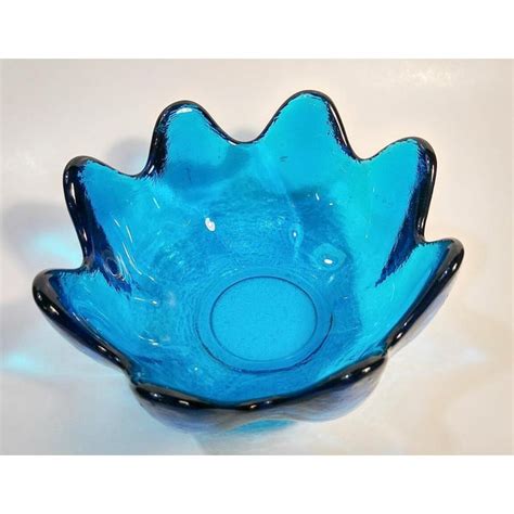Blenko Cobalt Blue Glass Bowl Chairish