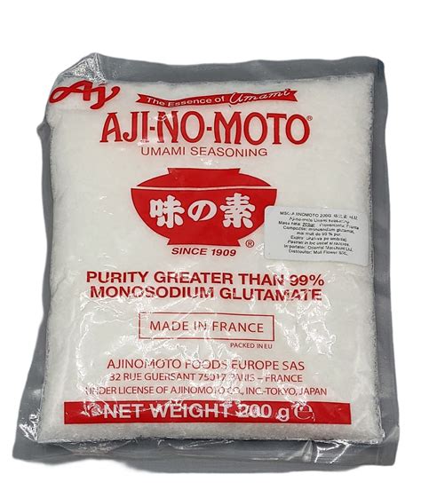 Aji No Moto Monosodium Glutamete Glutamat Monosodic Msg