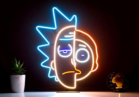Made This Rick And Morty Led Neon Light What Do You Think Rickandmorty