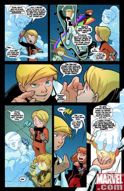 What Are The Secrets Of The Power Pack Comic Vine
