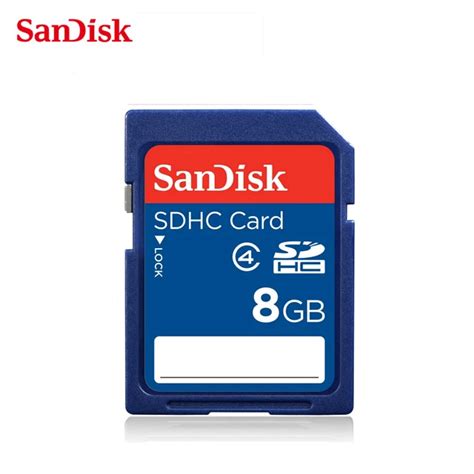 Sandisk Sd Card 8gb Sdhc Flash Memory Card Secure Digital Cards Carte