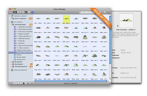 126 Classic Hills And Mountains Map Symbols Map Symbols Map Symbols