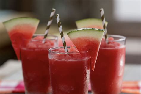 Keep Summer Going With These Watermelon Lemonade Slushies