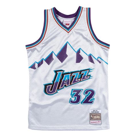 Click now to buy jazz jerseys, hats, and shirts from your favorite basketball team. Mitchell & Ness | Utah Jazz Platinum Swingman Jersey Karl ...
