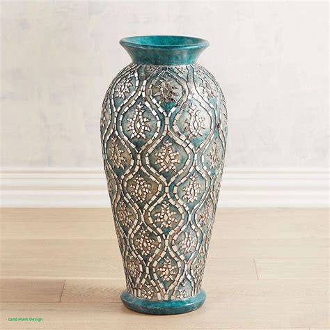 Daanis Large Aqua Floor Vase