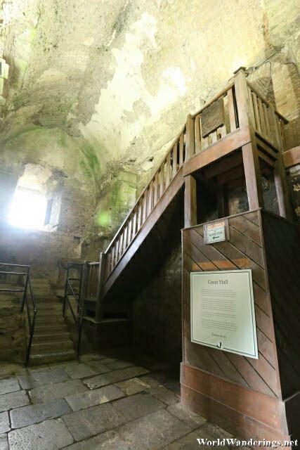 Inside Blarney Castle