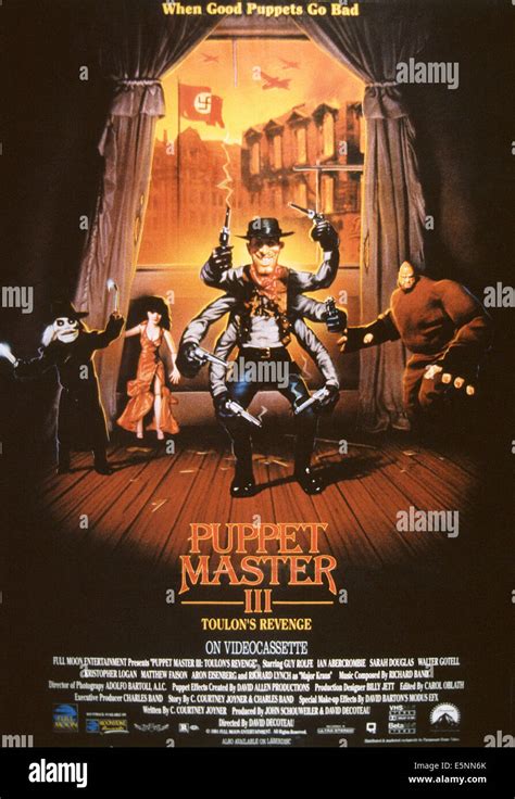 Puppet Master Iii Toulons Revenge Us Poster 1991 © Full Moon