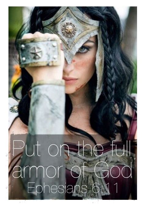 Full Armor Of God Wonder Woman Armor Of God Mind Over Matter